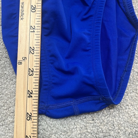 Adidas Blue One Piece Bathing Suit Size 30 (Similar to a US Small) - Picture 6 of 6